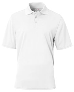 A4 N3040 - Adult Essential Polo White