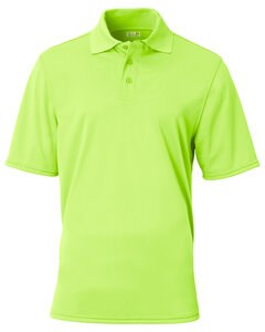 A4 N3040 - Adult Essential Polo Lime