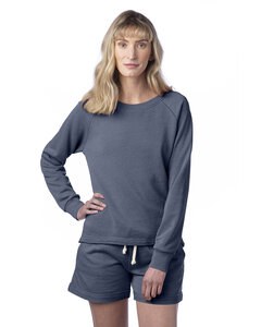 Alternative Apparel 8626NM - Ladies Lazy Day Pullover Dark Navy