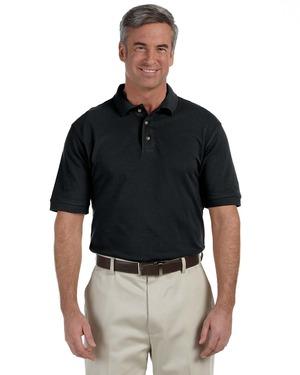 Harriton M200T - Tall 6 oz. Ringspun Cotton Piqué Short-Sleeve Polo